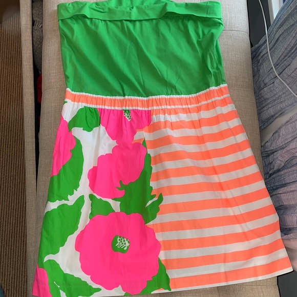 Size XL Lily Pulitzer strapless dress